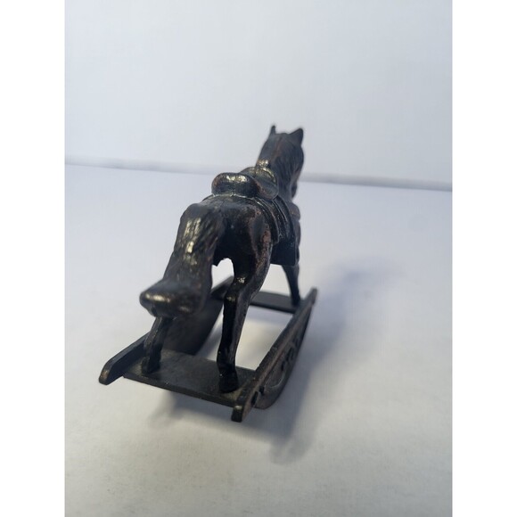 Vintage 1976 Durham Die Cast Metal Dollhouse Miniature Rocking Horse No.16 - Picture 4 of 6